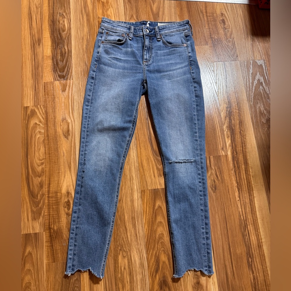 Rag & Bone Cate Mid-rise Ankle Skinny Jeans size 25
